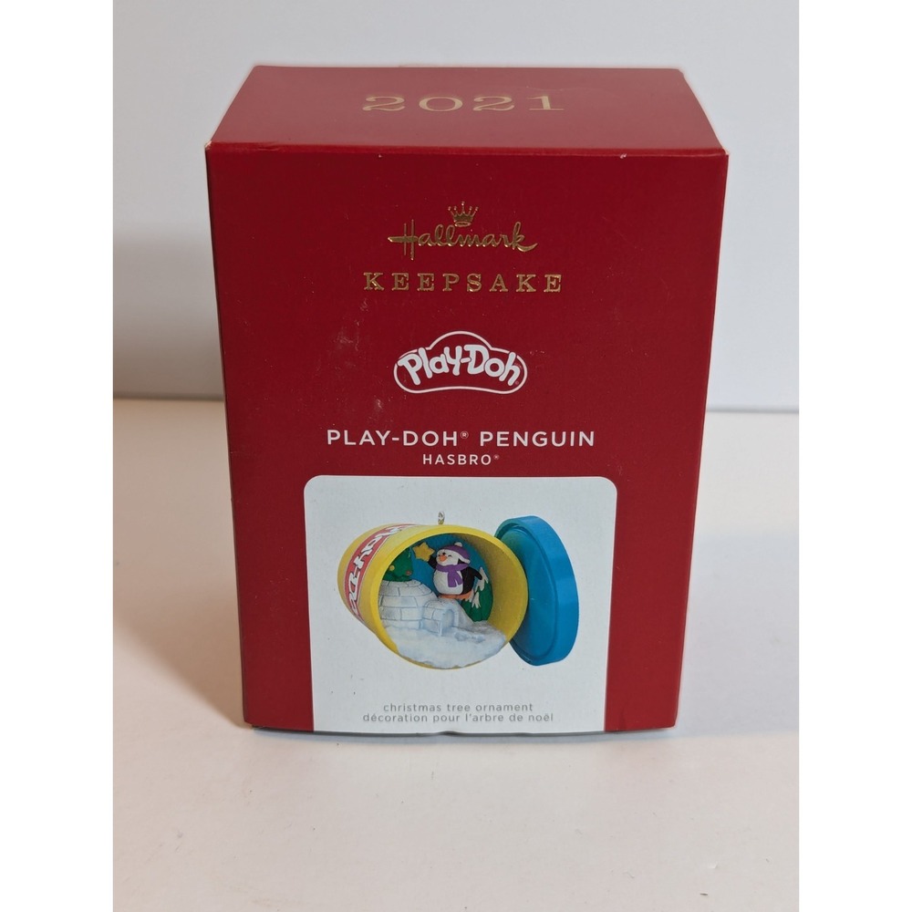 Hallmark 2021 Play-Doh Penguin DAMAGED BOX!!!